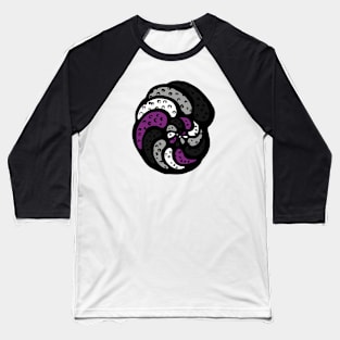 Asexual Pride Flag Foram Foraminifera Micropaleontology Baseball T-Shirt